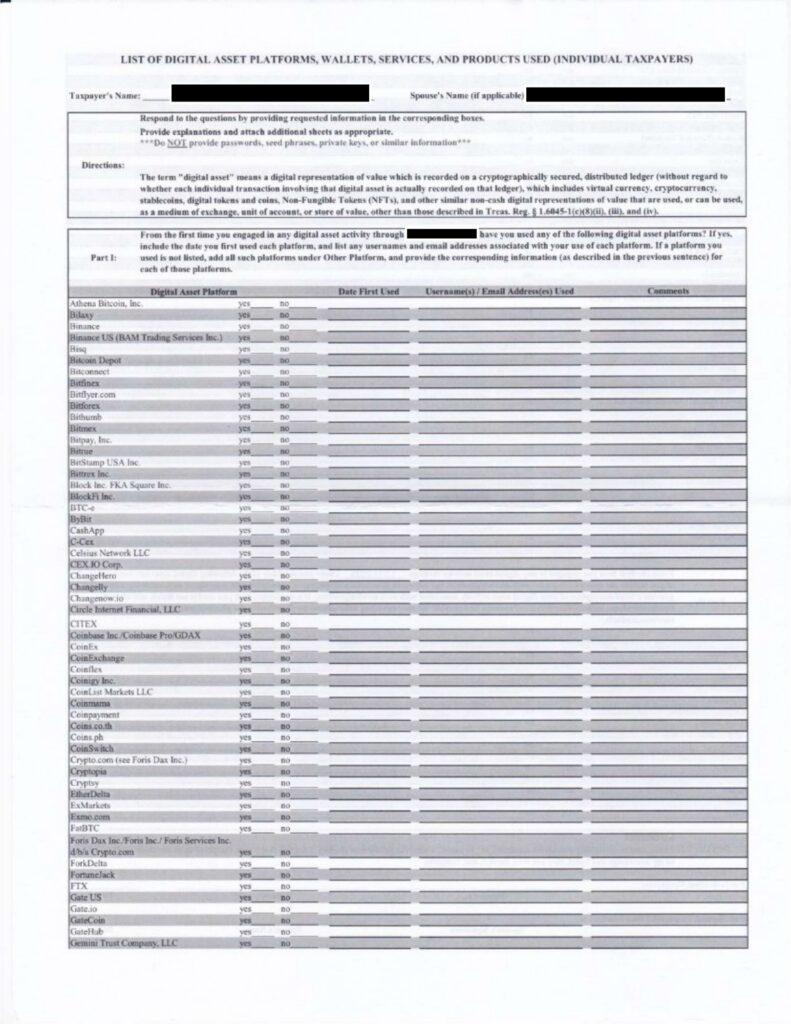 HDAFのPart I：100以上の取引所が列挙されている